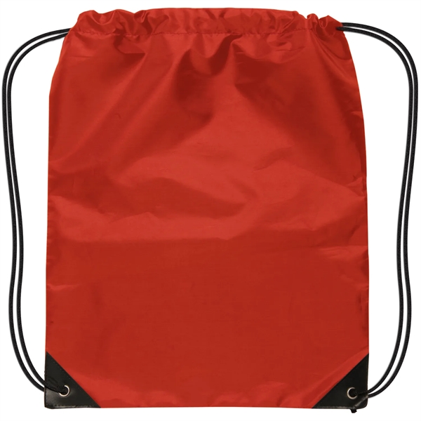 14" x 17" drawstring backpack with drawstring closure in an assortment... from ASI 52840 Evans Manufacturing