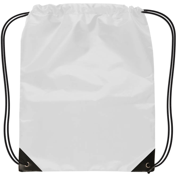 14" x 17" drawstring backpack with drawstring closure in an assortment... from ASI 52840 Evans Manufacturing