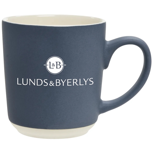 15 oz. Anaphora Mug Collection has a solid color with textured,... from ASI 71920 Moderne Glass Company Inc / Glass America®