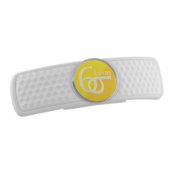 Rubberized ABS golf hat clip with removable ball marker.... from ASI 52263 EMT / EMT EASY Emblem Marketing Team