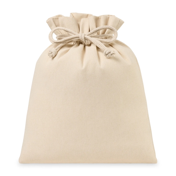 Six-ounce cotton canvas large drawstring gift bag.... from ASI 56070 Gemline / Gemline®