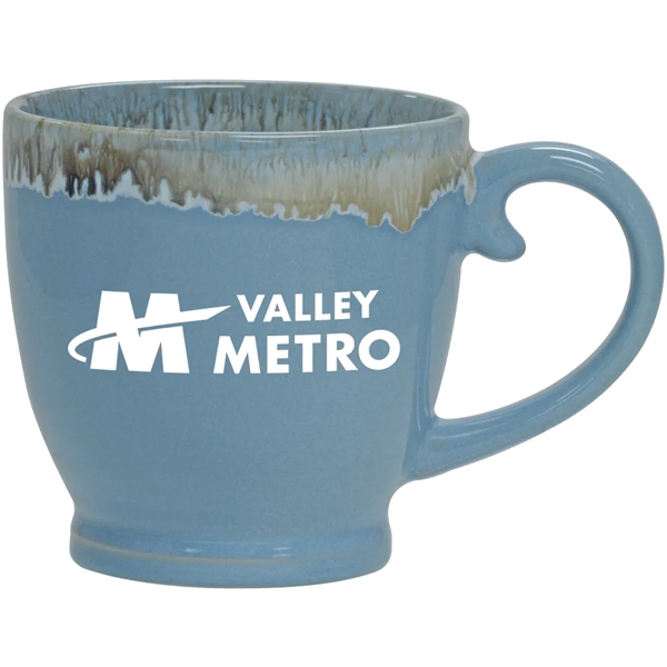 The 17 oz. Chelsea Mug Collection is inspired by nature, and... from ASI 71920 Moderne Glass Company Inc / Glass America®