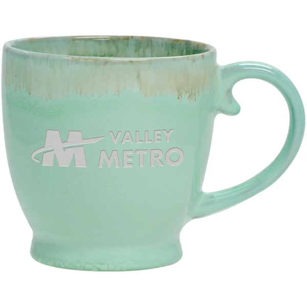 The 17 oz. Chelsea Mug Collection is inspired by nature, and... from ASI 71920 Moderne Glass Company Inc / Glass America®