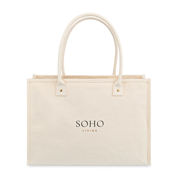 Grande Market Street structured cotton canvas handled tote bag,... from ASI 56070 Gemline / Gemline®