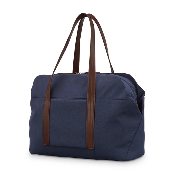 Samsonite Virtuosa Weekender rPET and cotton handled tote bag that supports... from ASI 56070 Gemline / Gemline®