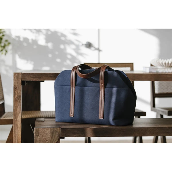 Samsonite Virtuosa Weekender rPET and cotton handled tote bag that supports... from ASI 56070 Gemline / Gemline®