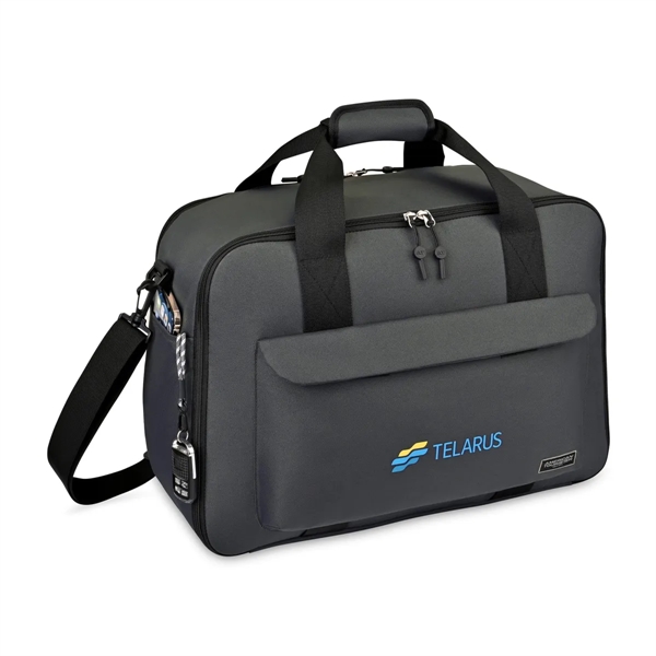 American Tourister® Embark Weekender rPET duffel bag that supports 15" laptop... from ASI 56070 Gemline / Gemline®