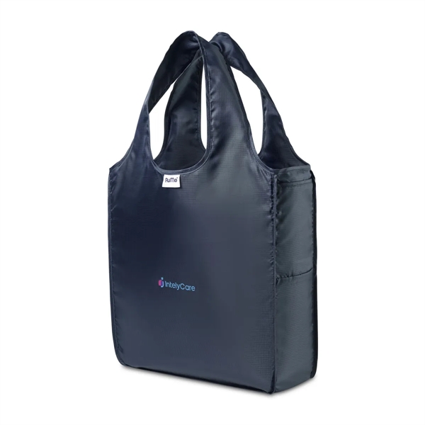 Recycled mini handled tote bag with 23" carrying handles.... from ASI 56070 Gemline / Gemline® RuMe Brandsuite