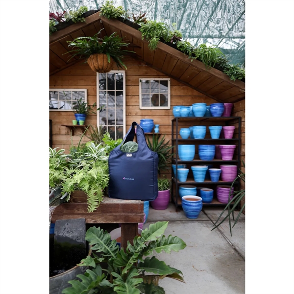 Recycled mini handled tote bag with 23" carrying handles.... from ASI 56070 Gemline / Gemline® RuMe Brandsuite