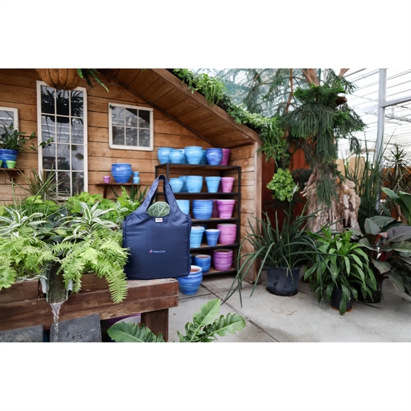 Recycled mini handled tote bag with 23" carrying handles.... from ASI 56070 Gemline / Gemline® RuMe Brandsuite