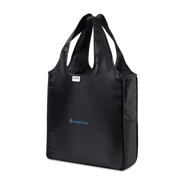 Recycled mini handled tote bag with 23" carrying handles.... from ASI 56070 Gemline / Gemline® RuMe Brandsuite