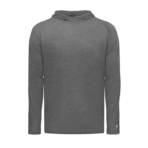 Badger Youth Tri-Blend Surplice Hooded Long Sleeve T-Shirt... from ASI 84358 S&S Activewear