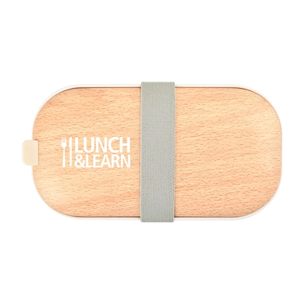 Osaka polypropylene two-level Bento Box lunch kit with fork, spoon and... from ASI 56070 Gemline / Gemline®