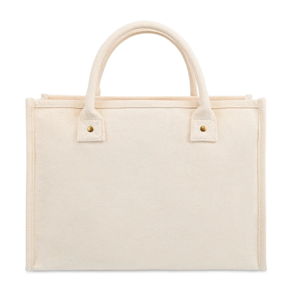 Market Street structured cotton canvas handled tote bag.... from ASI 56070 Gemline / Gemline®