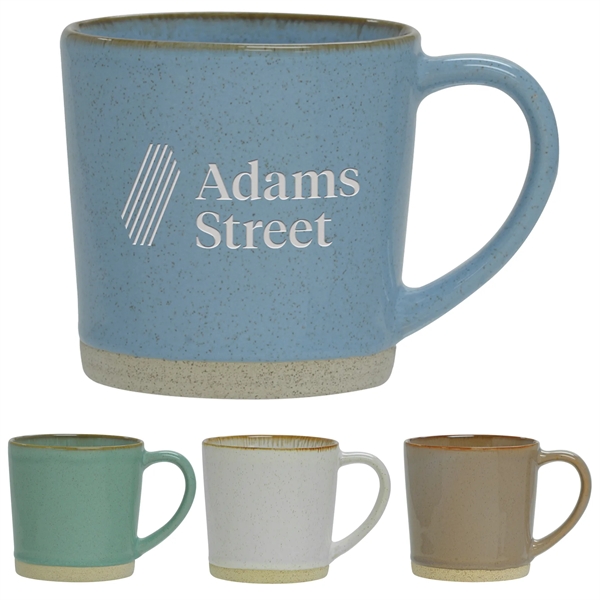 The 12 oz. Rustic Mug Collection features a stylish reactive glaze... from ASI 71920 Moderne Glass Company Inc / Glass America®