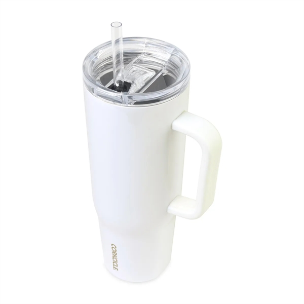 Corkcicle® Cruiser 40 ounce stainless steel insulated mug with handle, lid... from ASI 56070 Gemline / Gemline®