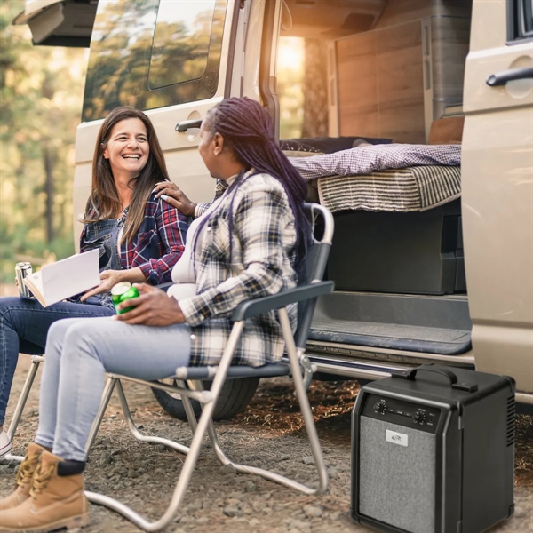 Wireless cooler speaker with six can capacity and AC power cord... from ASI 56070 Gemline / Gemline®