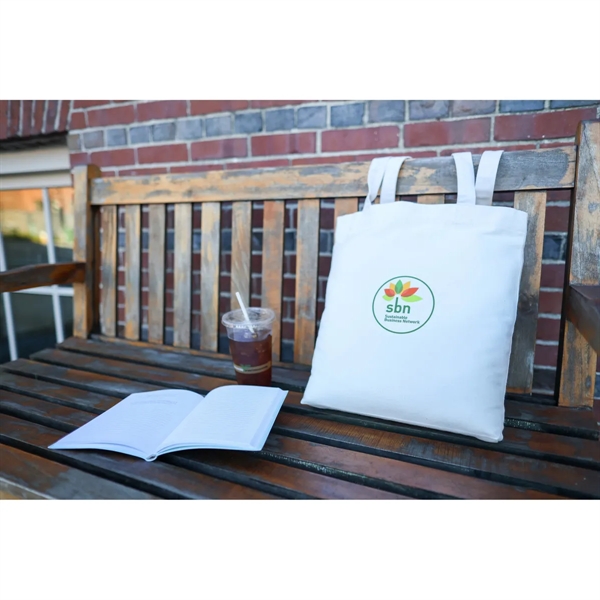 Recycled cotton handled tote bag with traceable technology.... from ASI 56070 Gemline / Gemline®