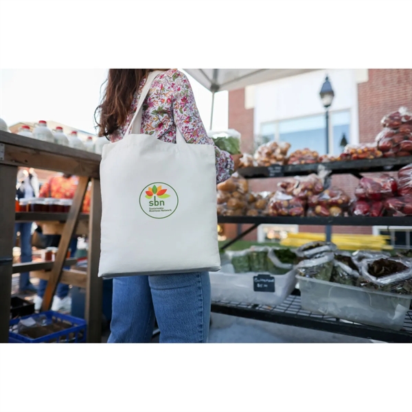 Recycled cotton handled tote bag with traceable technology.... from ASI 56070 Gemline / Gemline®