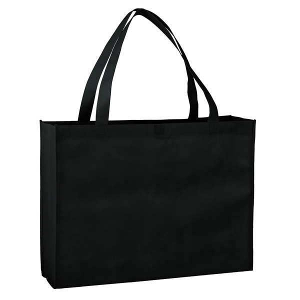 15" x 20" x 5 3/4" 80GSM non-woven poly shopping tote... from ASI 52840 Evans Manufacturing
