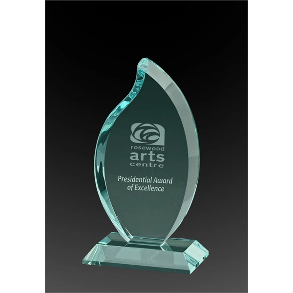 Enhancing any space with its simple, elegant flame shape design and... from ASI 71920 Moderne Glass Company Inc / Glass America®