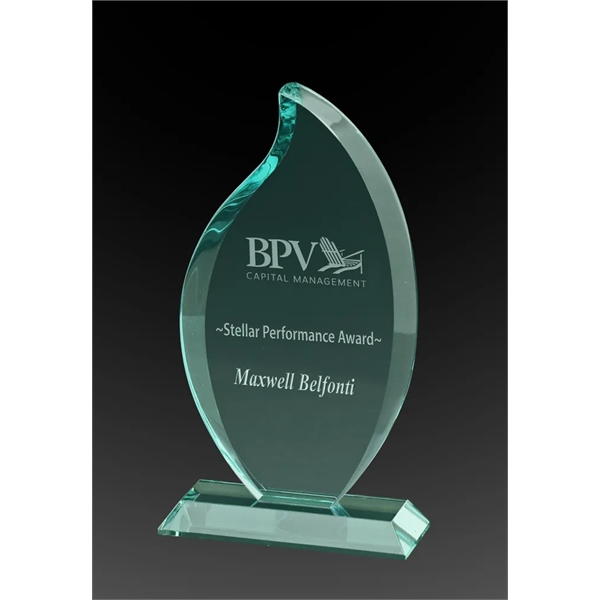 Enhancing any space with its simple, elegant flame shape design and... from ASI 71920 Moderne Glass Company Inc / Glass America®