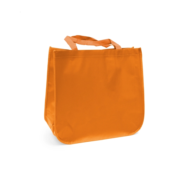 16.25  x 14.5" x 6.75"100SM matte laminated non-woven polypropylene tote... from ASI 30250 AZX Sport USA