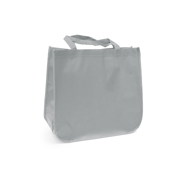 16.25  x 14.5" x 6.75"100SM matte laminated non-woven polypropylene tote... from ASI 30250 AZX Sport USA
