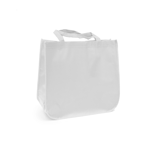 16.25  x 14.5" x 6.75"100SM matte laminated non-woven polypropylene tote... from ASI 30250 AZX Sport USA