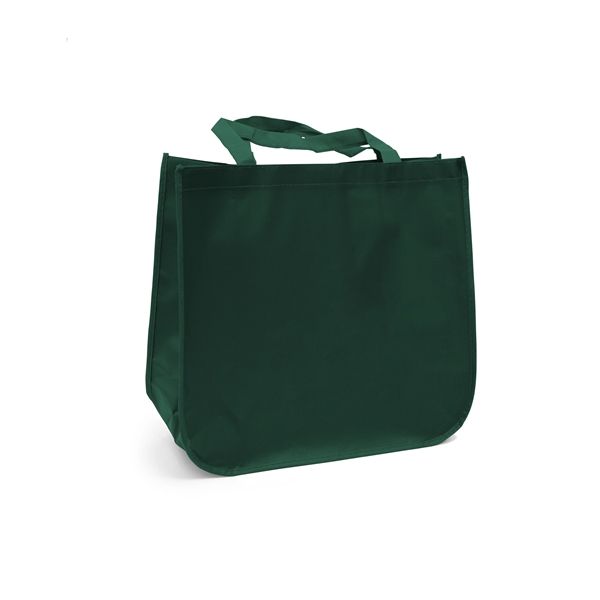 16.25  x 14.5" x 6.75"100SM matte laminated non-woven polypropylene tote... from ASI 30250 AZX Sport USA