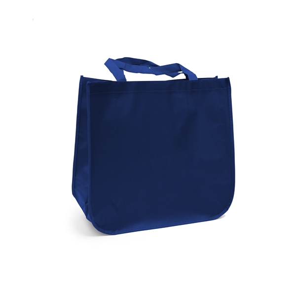 16.25  x 14.5" x 6.75"100SM matte laminated non-woven polypropylene tote... from ASI 30250 AZX Sport USA