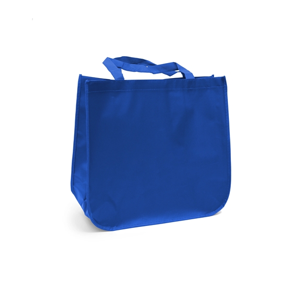 16.25  x 14.5" x 6.75"100SM matte laminated non-woven polypropylene tote... from ASI 30250 AZX Sport USA