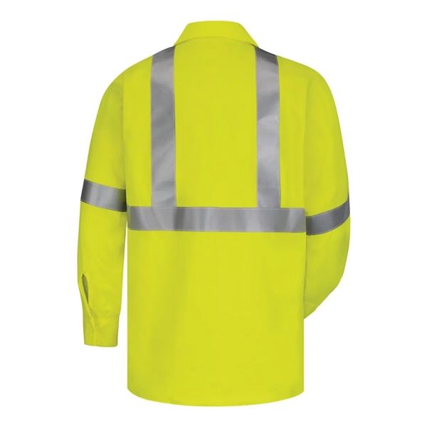 High Visibility Long Sleeve Work Shirt... from ASI 84358 S&S Activewear