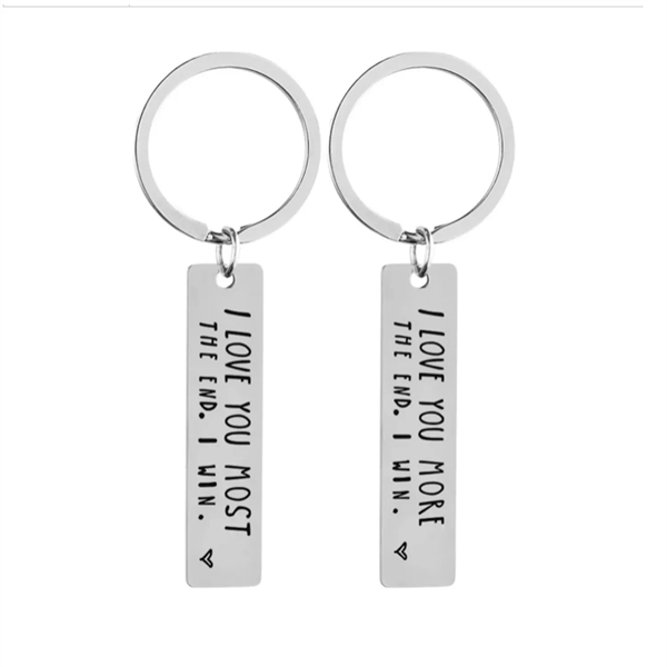 Zinc alloy Keychain + 1 color embossing printing on 1 location... from ASI 37218 Athena Promo (tm)