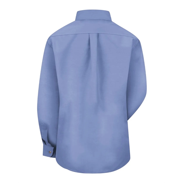 Red Kap Women's Long Sleeve Poplin Dress Shirt... from ASI 84358 S&S Activewear