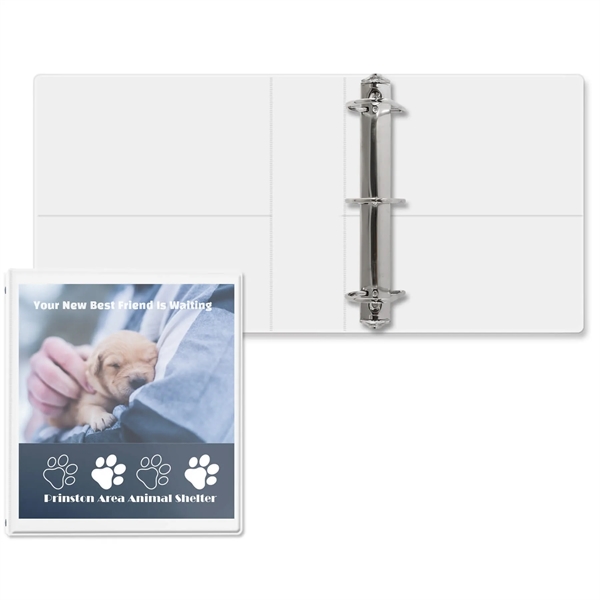 2 1/2" Angle D three ring binder made of vinyl with... from ASI 54040 Fey Promo / Fey Binders and Organization Solutions