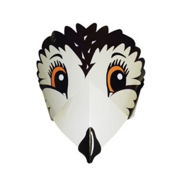 Owl head band made from 14 pt. high density paper poster... from ASI 67620 Lion Circle Corp