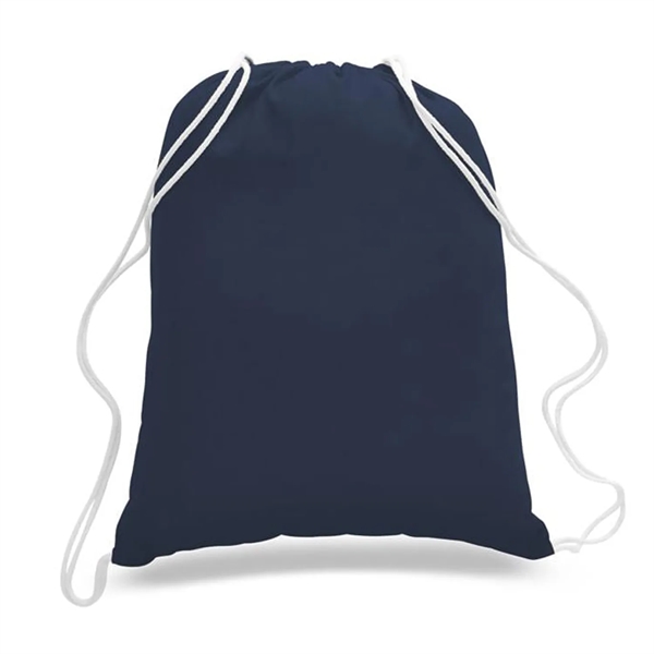 Drawstring Tote with a 1-Color Screen Print... from ASI 92980 WOV-IN® / Universal Strap/Wov-In Line