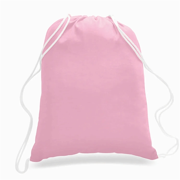 Drawstring Tote with a 1-Color Screen Print... from ASI 92980 WOV-IN® / Universal Strap/Wov-In Line