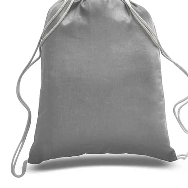 Drawstring Tote with a 1-Color Screen Print... from ASI 92980 WOV-IN® / Universal Strap/Wov-In Line