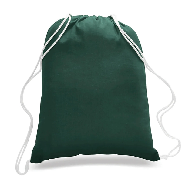 Drawstring Tote with a 1-Color Screen Print... from ASI 92980 WOV-IN® / Universal Strap/Wov-In Line