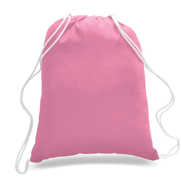 Drawstring Tote with a 1-Color Screen Print... from ASI 92980 WOV-IN® / Universal Strap/Wov-In Line