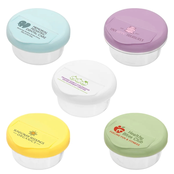 11 oz. clear container with snap open lid.... from ASI 62190 Illini