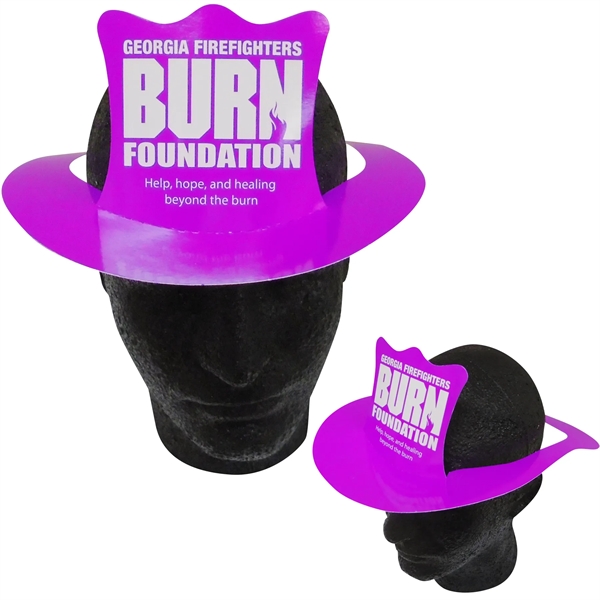 Poster board fireman's helmet.... from ASI 67620 Lion Circle Corp