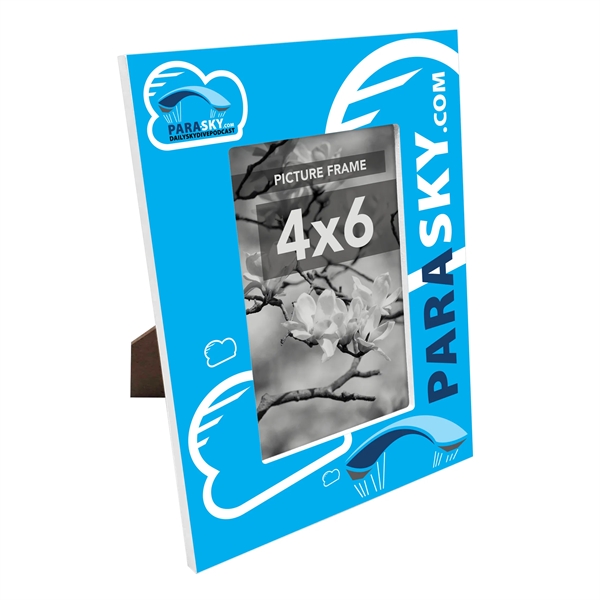 Picture frame made of recycled wood.... from ASI 72521 Morris Magnets / Laser Cuts