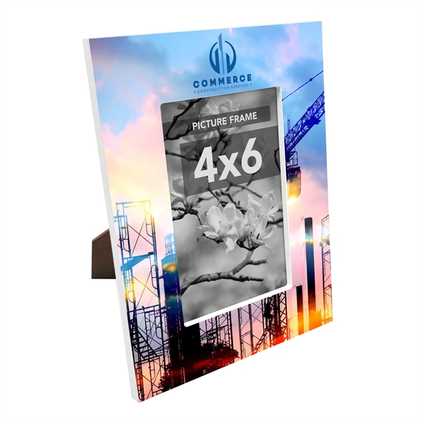 Picture frame made of recycled wood.... from ASI 72521 Morris Magnets / Laser Cuts