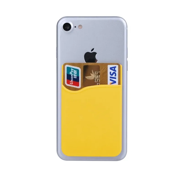 2.25" x 3.25" silicone phone wallet with 3M adhesive. Assembled in... from ASI 30250 AZX Sport USA