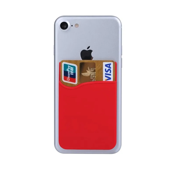 2.25" x 3.25" silicone phone wallet with 3M adhesive. Assembled in... from ASI 30250 AZX Sport USA