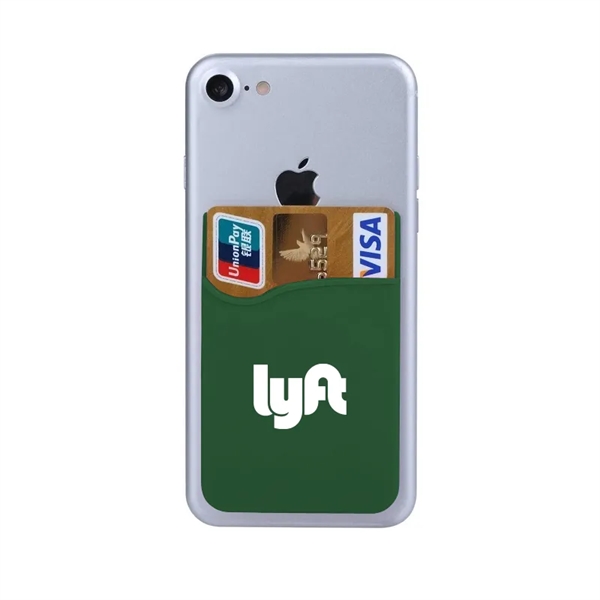 2.25" x 3.25" silicone phone wallet with 3M adhesive. Assembled in... from ASI 30250 AZX Sport USA