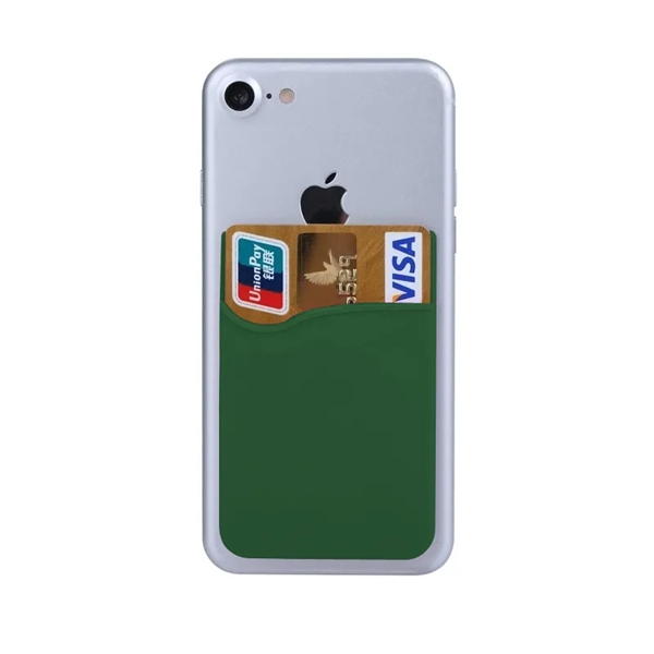 2.25" x 3.25" silicone phone wallet with 3M adhesive. Assembled in... from ASI 30250 AZX Sport USA